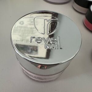Revel Nail Vamp Purple and Ballet Pink Dip Powder, 2 jars